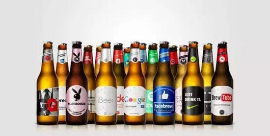 想喝什么啤酒?苹果、Facebook还是杜蕾斯?
