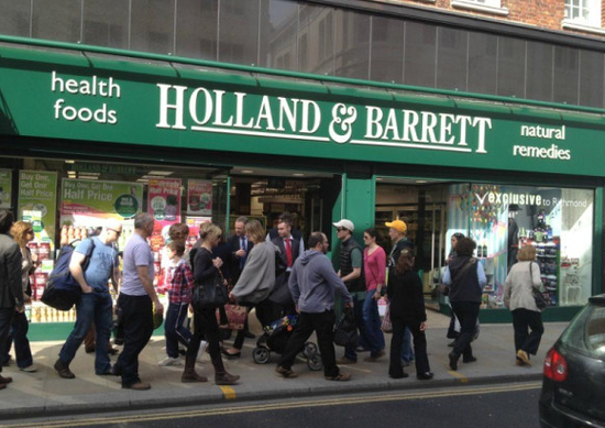 英国百年健康品牌Holland&Barrett入驻天猫