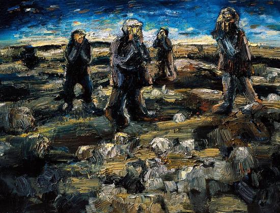 寻羊 60x80cm 布面油画 2011