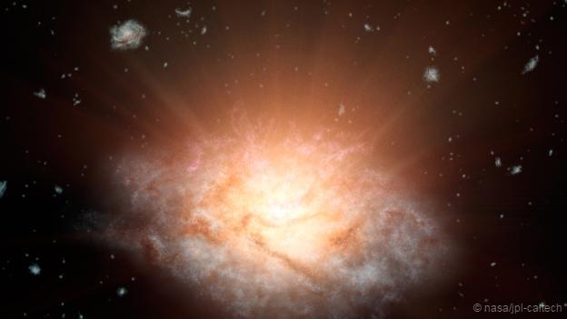 即便是宇宙中最明亮的星系内部也存在着暗物质