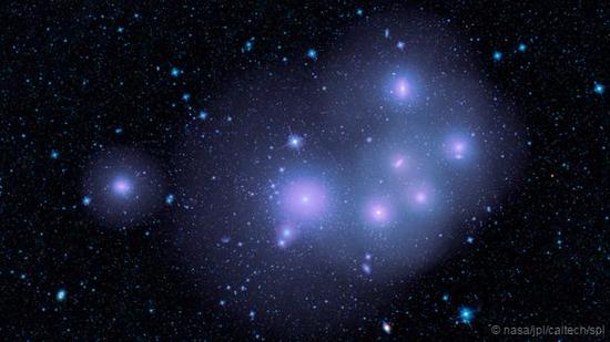 天炉星系团,如果没有暗物质的存在,它将分崩离析