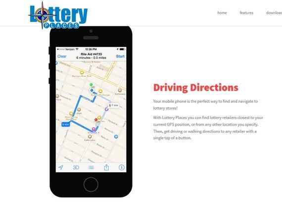 一款彩票App——Lottery Places