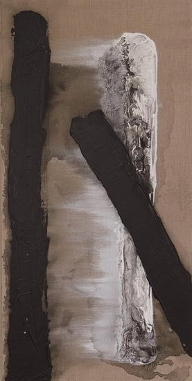 欲望风景2331,丙烯、亚麻布60x120cm,2015