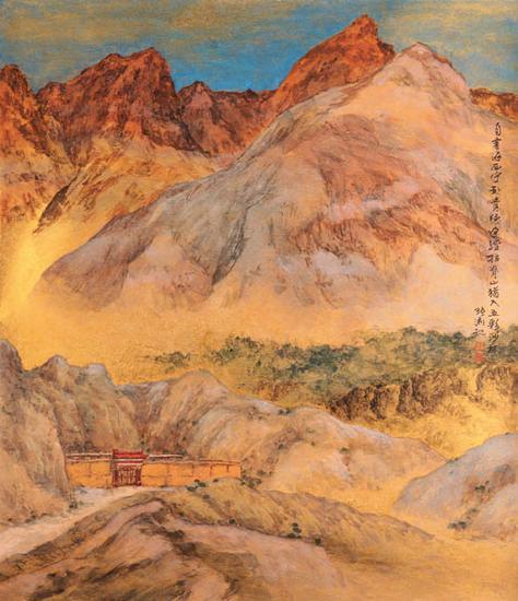 金笺山水-青海拉脊山(图2)