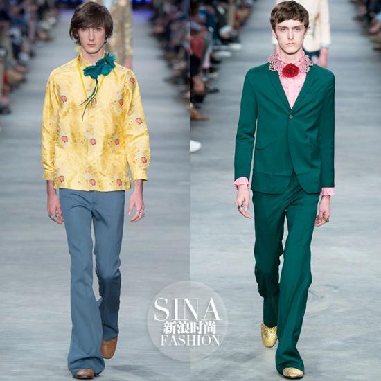 Gucci 2016春夏男装秀场