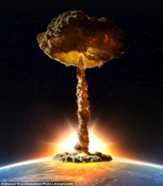 在核弹爆炸中,热量的释放大约占到整个爆炸能量释放的35~45%,这就意味着核爆炸能够在极短促的时间内产生巨量的热量,这一效应可以被利用来实现对火星大气的加热