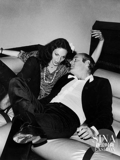 上世纪70年代,Diane和她的挚爱Barry Diller在著名的夜店Studio 54