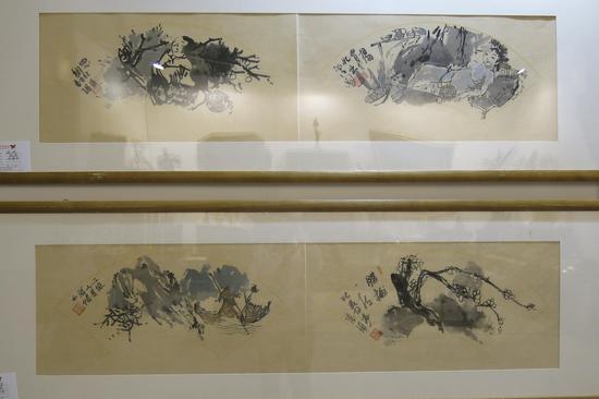 展览现场 张琪作品