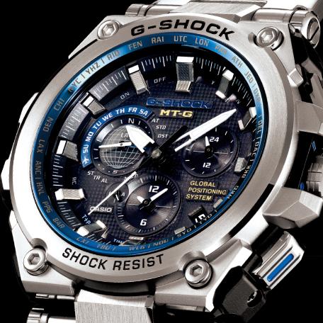 G-SHOCK发布GPS+电波校时金属腕表