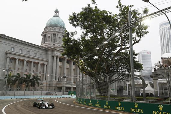 F1新加坡站罗斯博格最快