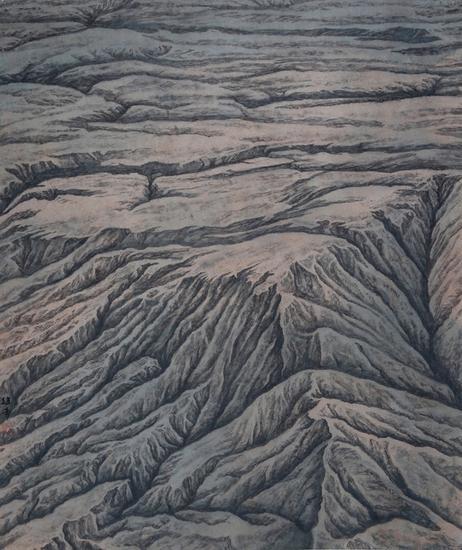 1985年《黄土》(1)94.5cm×113cm