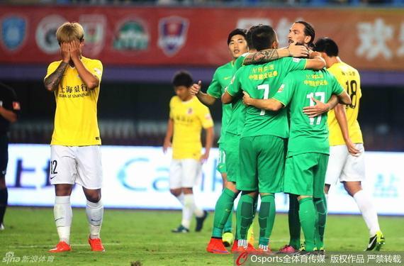 上海申鑫成为本赛季中超第一支降级队