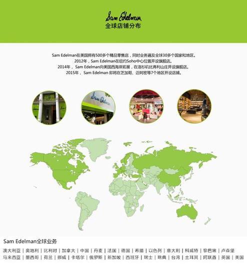 美国轻奢女鞋品牌Sam Edelman进驻中国