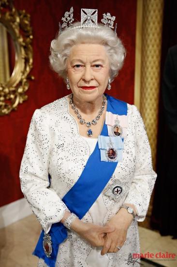 英国女王伊丽莎白二世蜡像