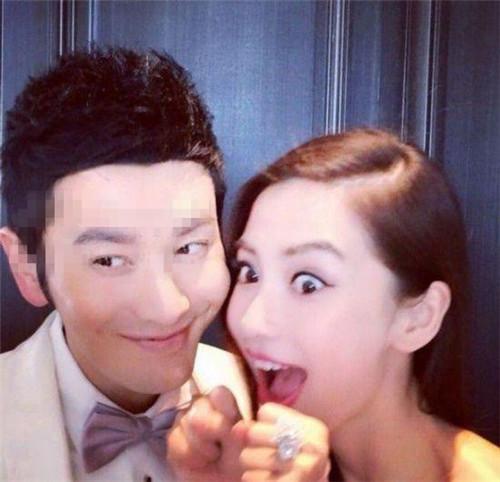 黄晓明angelababy亲密照