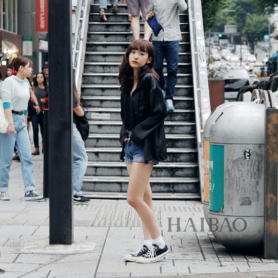 带着小女人味邻家女生look