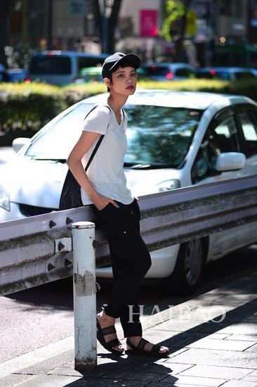 日式帅气男孩风look