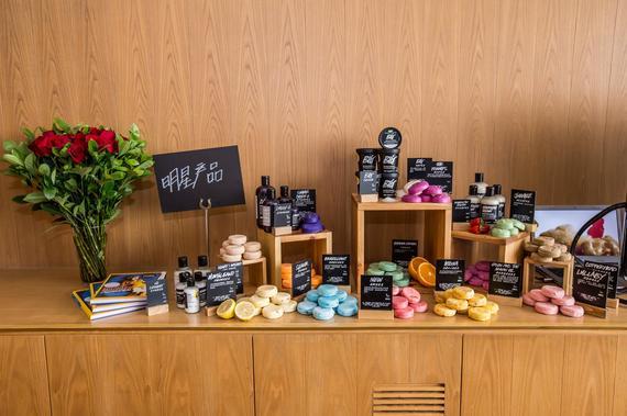 LUSH岚舒媒体分享会-产品展示