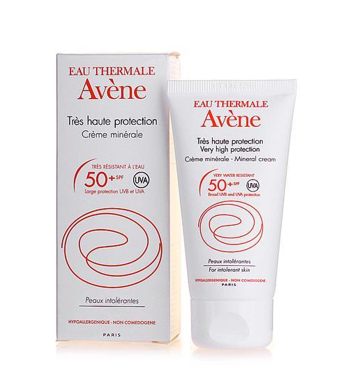 Avene雅漾自然物理防晒霜 SPF50