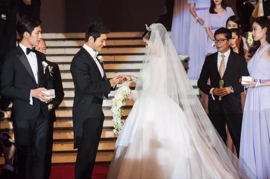 黄晓明Angelababy婚礼现场