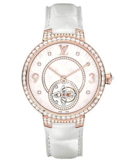 路易威登Tambour Monogram陀飞轮腕表