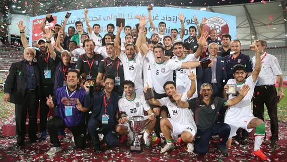 伊朗国奥获得U23西亚杯冠军