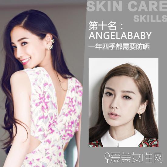 第十名:Angelababy