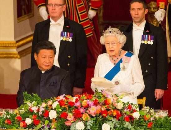 习主席出席英国国宴