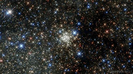 圆拱星团是银河系中已知最拥挤的星团