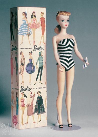 1959年,第一代芭比是以当时最摩登的少女为原型制造出来的
