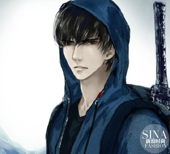 《盗墓笔记》张起灵插画(图片来源于网络)