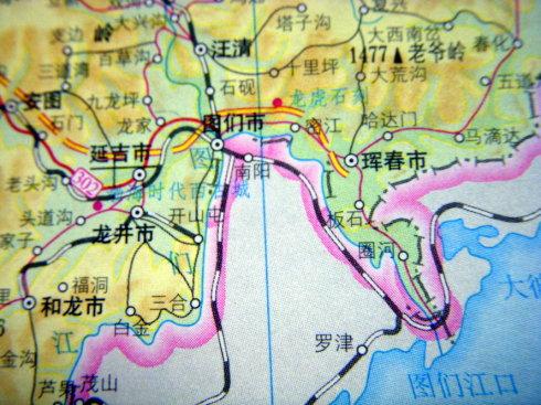 珲春市地处中俄朝三国交界