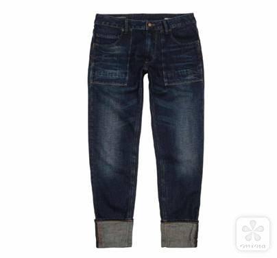 下装: ABLE JEANS 男式TAPERED STRAIGHT牛仔长裤