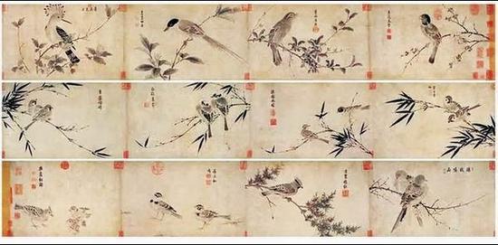 龙美术馆馆藏 宋徽宗《写生珍禽图》