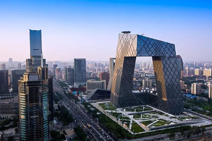 北京国贸CBD,中国财富版图中最重要的坐标之一。 图 / 视觉中国
