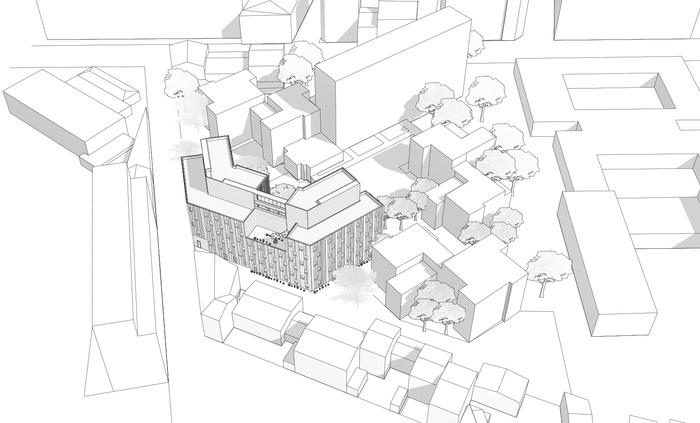 法国科尔尼学生公寓，八层纯木结构打造宜人居所 / A+Architecture