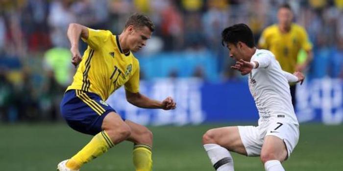 韩国队世界杯首战表现糟糕 统计数据遭瑞典碾