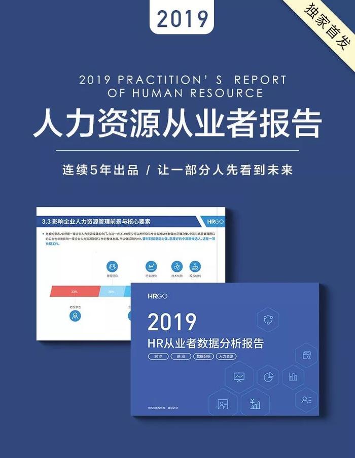 2019，人力资源从业者的调查报告