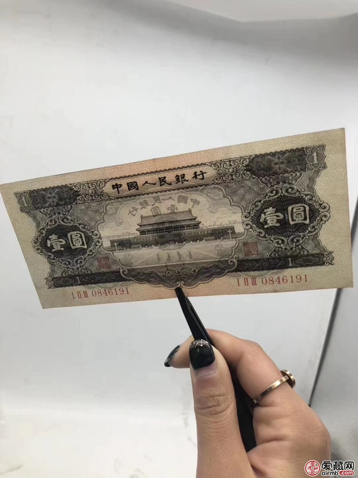 1956年黑一元人民币值多少钱,1956年黑一元人民币最新价格表