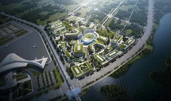 成都未来科技城产业化项目-民航科技创新示范区B区效果图