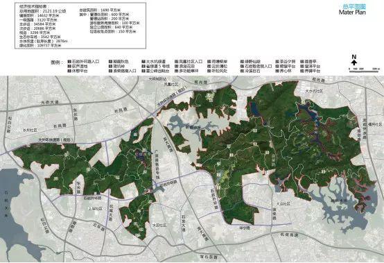 深圳观澜森林公园总体规划出炉：横跨三区，超2000公顷