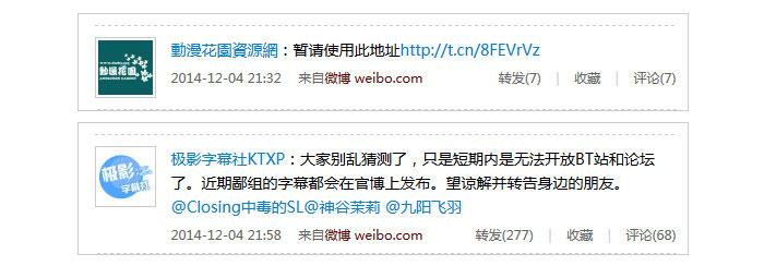 动漫资源站不得不避开风头