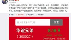 阴阳合同危机发酵影视股全线下挫 华谊兄弟大跌9.66%