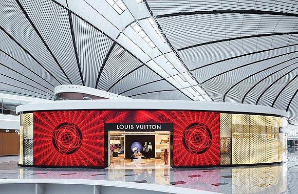 Louis Vuitton北京大兴机场店 图片来源:moodie davitt report