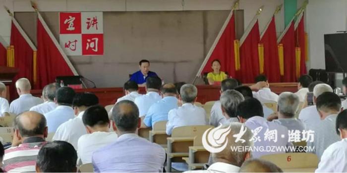 寿光市台头镇乡贤代表齐相聚 乡村振兴展新颜