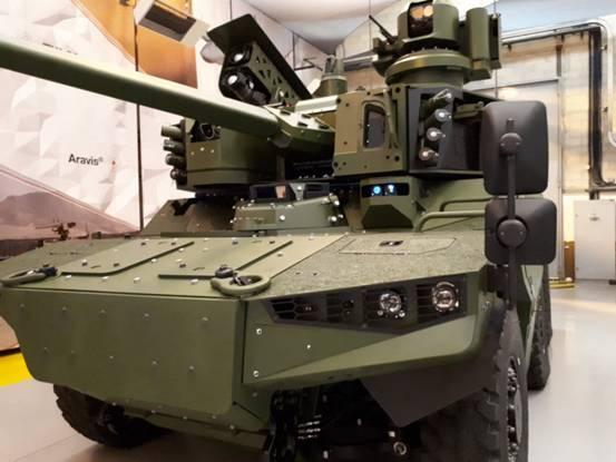 法兰西未来战车亮相——“美洲豹”装甲侦察车