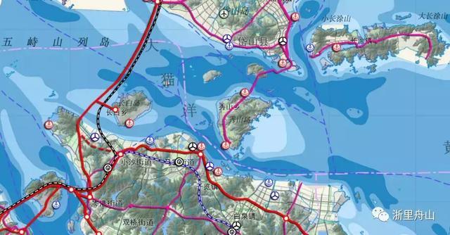 舟山群岛新区最新规划来啦！甬舟铁路、北向大通道线路都在这里