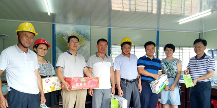 德化县教育局开展送清凉慰问活动