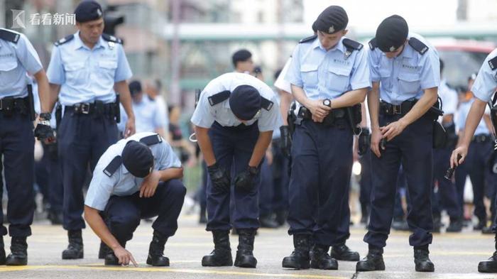 香港警方屯门执勤时遗失一枚子弹 目前暂未寻回