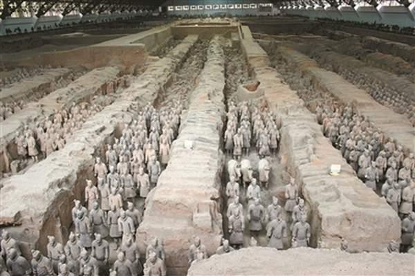 兵马俑一号坑